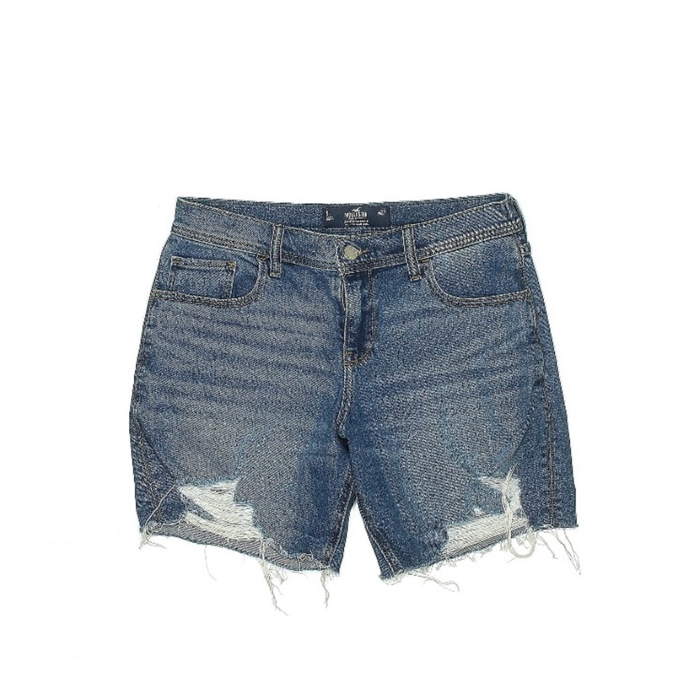 Hollister Woman 27/5 Distressed low rise dad short 7”